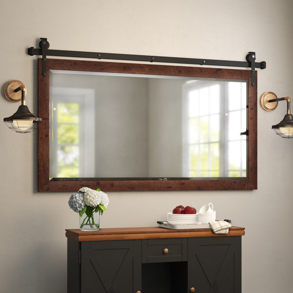 Laurel Foundry Modern Farmhouse Abraham Beveled Mirror Set & Reviews